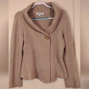 Women's Petite Small United States Sweaters Soft One Snap Button Cardigan Sweter